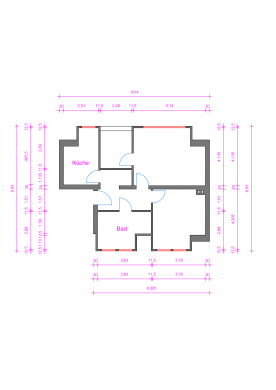 Gemütliche Wohnung mit Balkon in der Ehrenzeller Str. 33, 45143 Essen, 45143 Essen, Dachgeschosswohnung